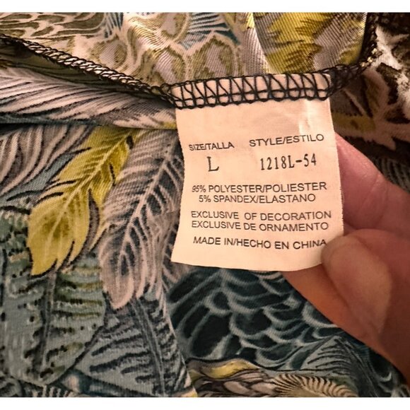 Womens Size L Casual Sleeveless Maxi Dress Plunging V-Neck Elastic Waist - Picture 8 of 8